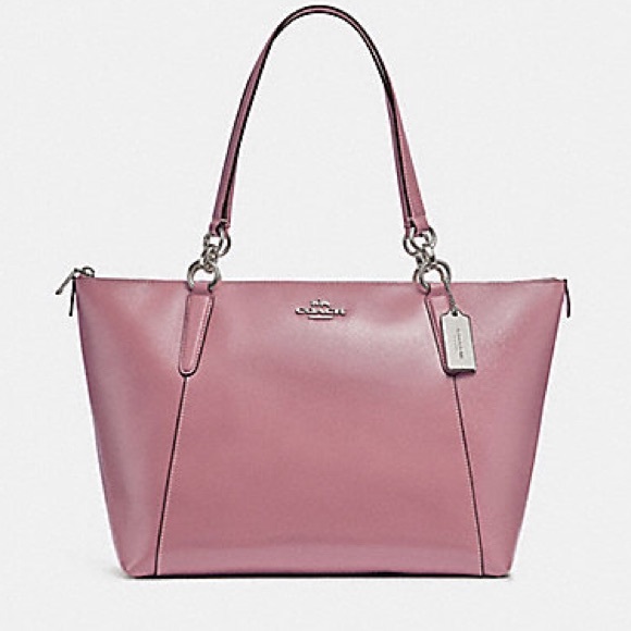 COACH F31970 SILVER/DUSTY-ROSE WOMENS - Picture 13 of 15